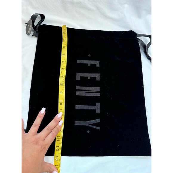Fenty Dust Bag Storage Drawstring Black 15.5" X 14" - Picture 8 of 9